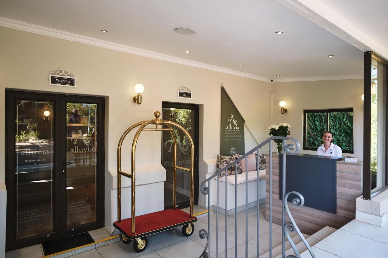 Alluvia Boutique Winery & Luxury Accommodation ステレンボッシュ エクステリア 写真